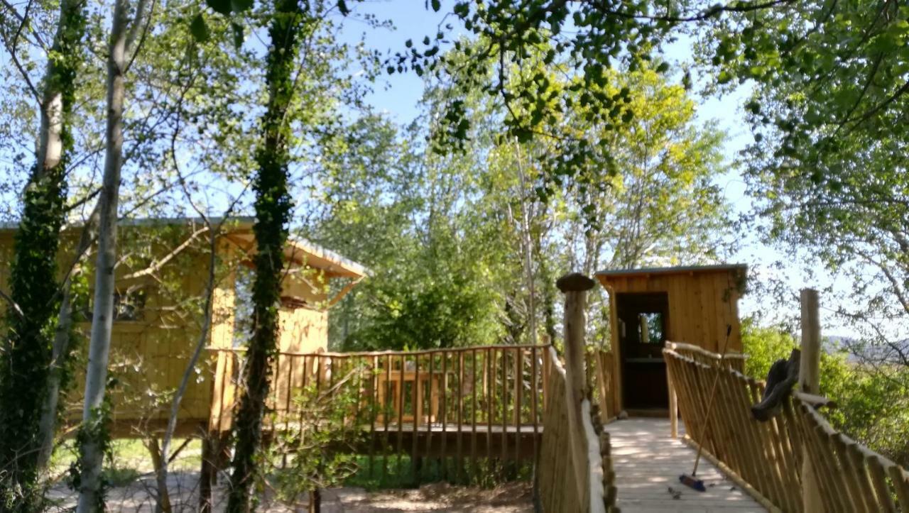 La Cabane Perchee Villelaure Kültér fotó