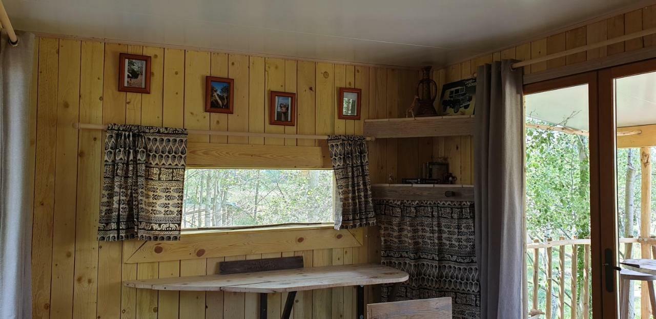 La Cabane Perchee Villelaure Kültér fotó