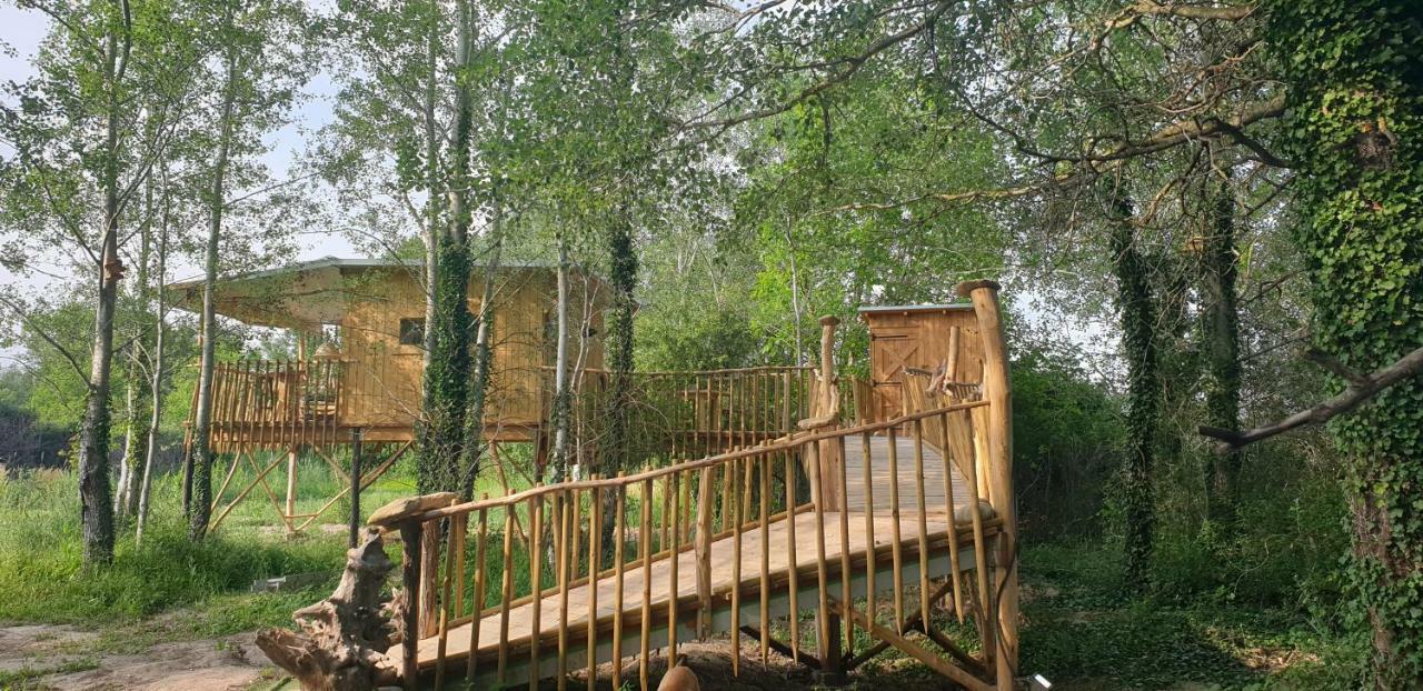 La Cabane Perchee Villelaure Kültér fotó