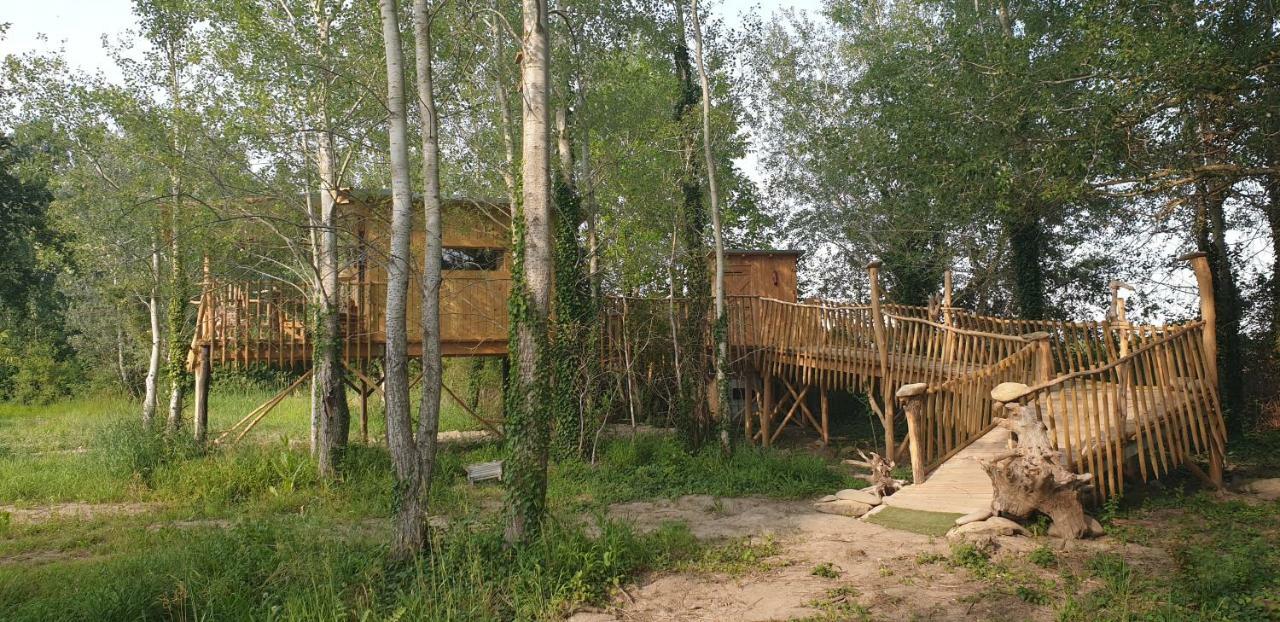 La Cabane Perchee Villelaure Kültér fotó